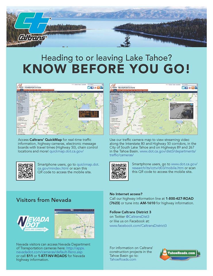 Cal Trans Know Before You Go